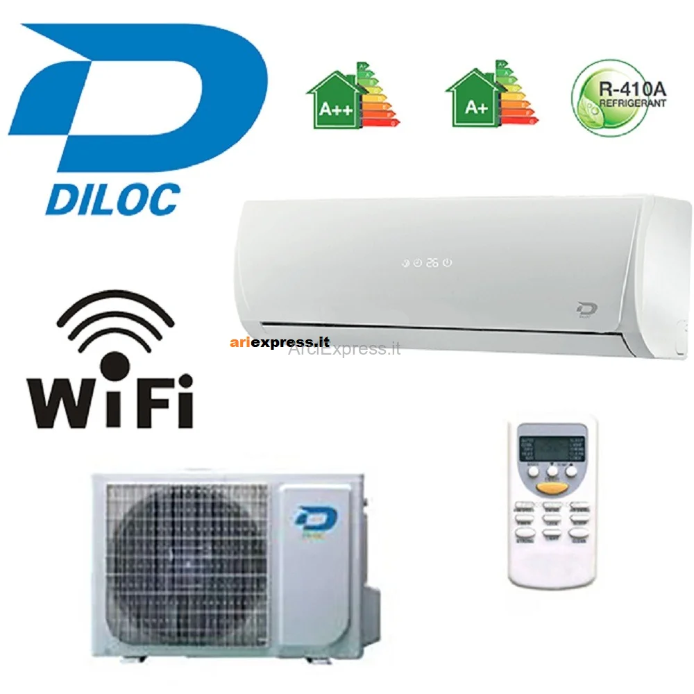Climatizzatore Monosplit Diloc Serie BREEZEON (9.000 - 18.000 BTU)