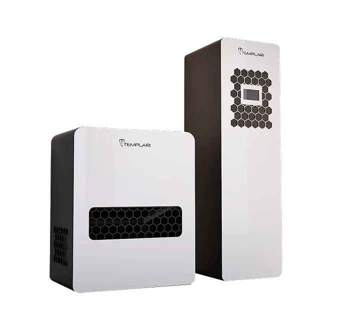 Pompa di Calore Aria-Acqua Monoblocco R290 Templari KITA XS (7.5 - 9 kW)