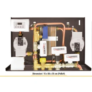 Kit Solare Termostatico per Caldaia e Pannello Solare Kaminbox KS3