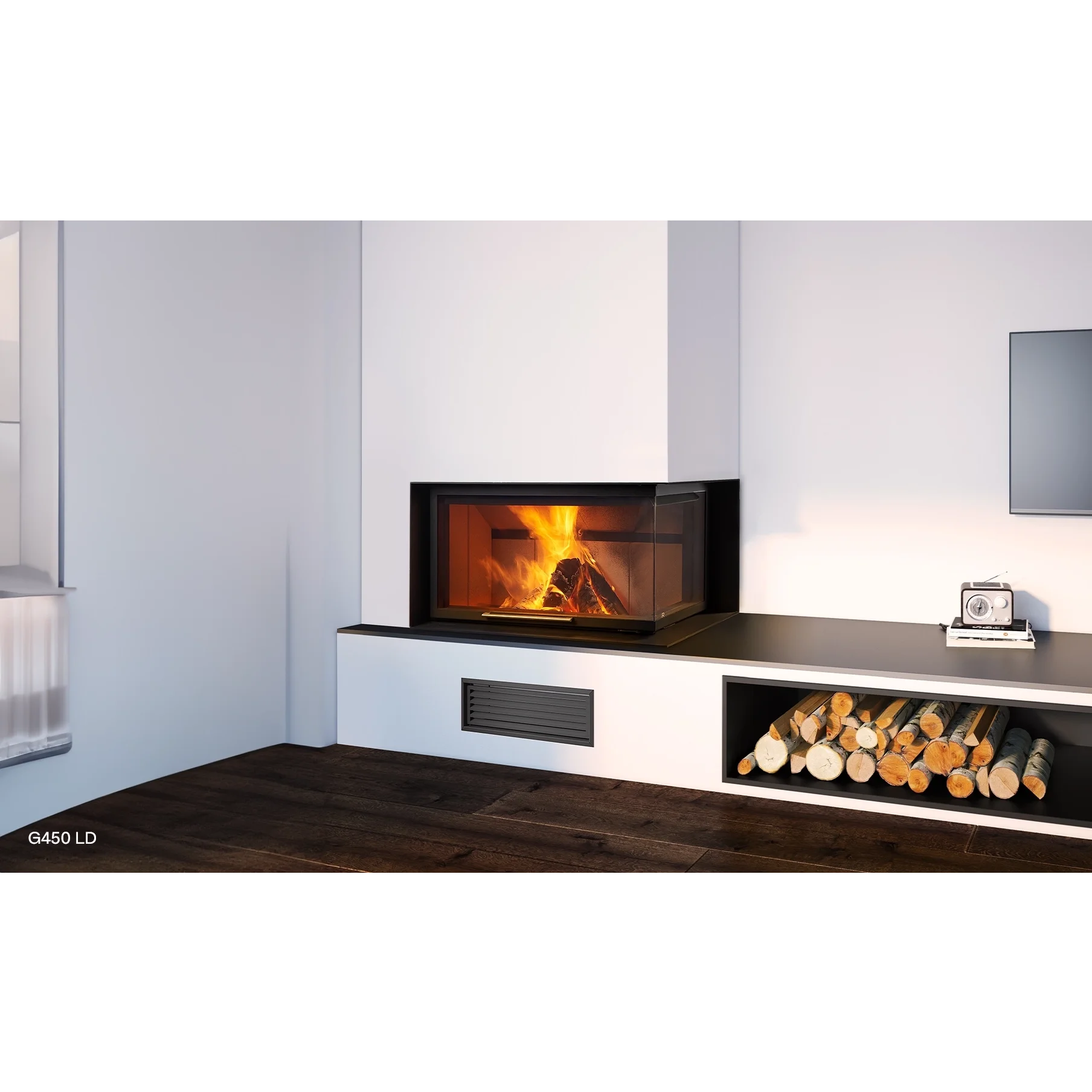 Focolare Saliscendi Rocal G300 + PLUS 180
