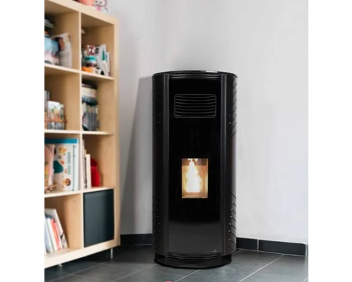 Stufa a Pellet Circolare CTL Noha (Modelli 8 e 12 kW - Anche Canalizzata e Batteria 24V)