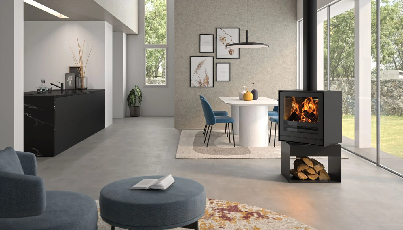 Stufe in Ghisa di Design a Quadrupla Parete Nestor Martin