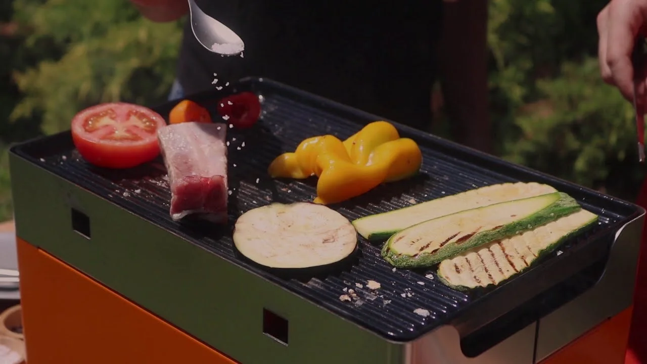 Barbecue Portatile da Tavolo Lincar My BBQ (Pellet Pirolitico & Gas GPL)