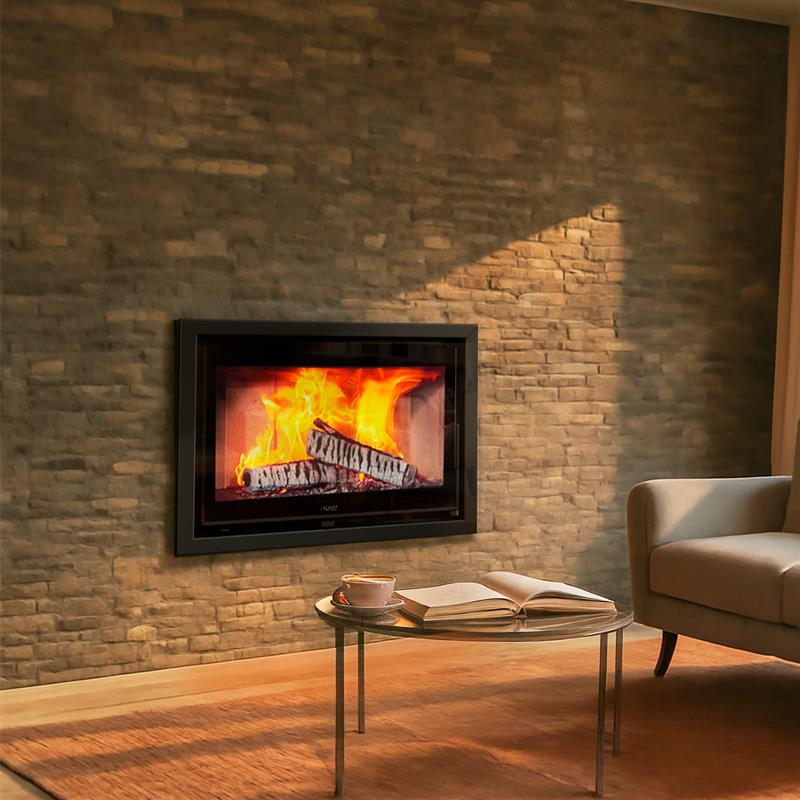 Focolare da Incasso a Legna Kunst H 80 (7,6 kW)