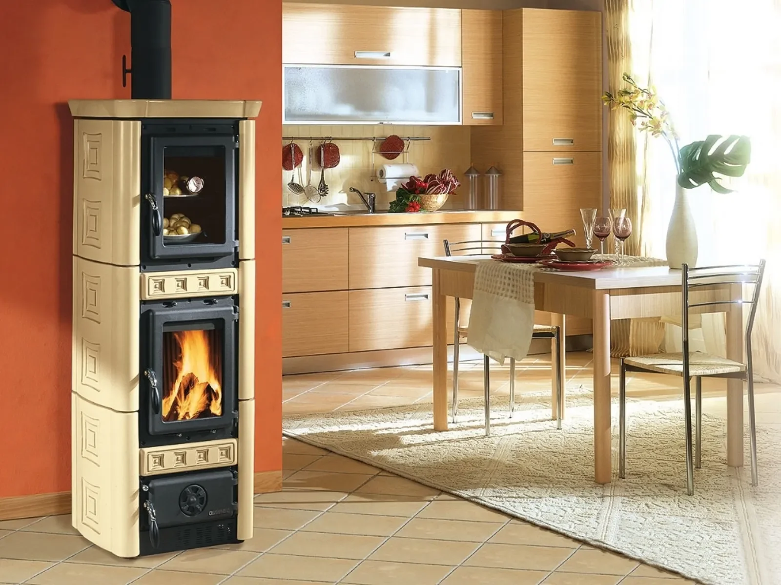 Stufa a Pellet ad Alta Efficienza Extraflame Katia 5.0 Evo (Katia 9 & Katia 11)