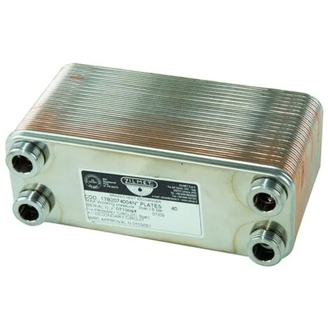 Scambiatori a Piastre Saldobrasati in Inox AISI 316L Kaminbox (Serie SBS & SBT)