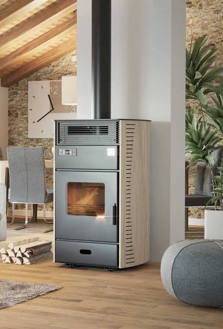 Termostufa Policombustibile 5 Stelle Fuego PluriFire PF34 (34 kW)
