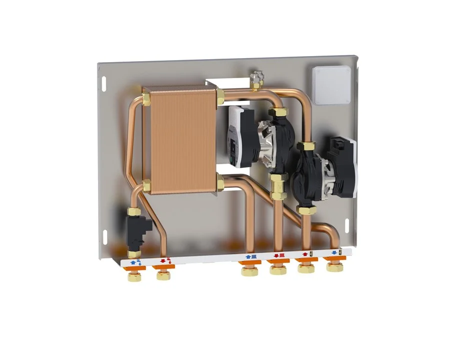 Modulo con Scambiatore a 3 Circuiti Indipendenti MaxiFlame MX135/2 & Mini