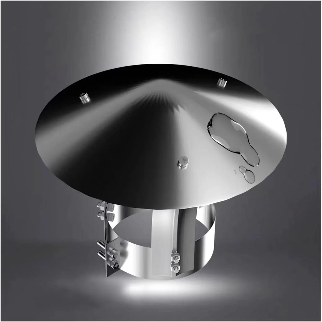 Cappelli Parapioggia per Canne Fumarie (Cod. DA / WDA / DAL / DAP)