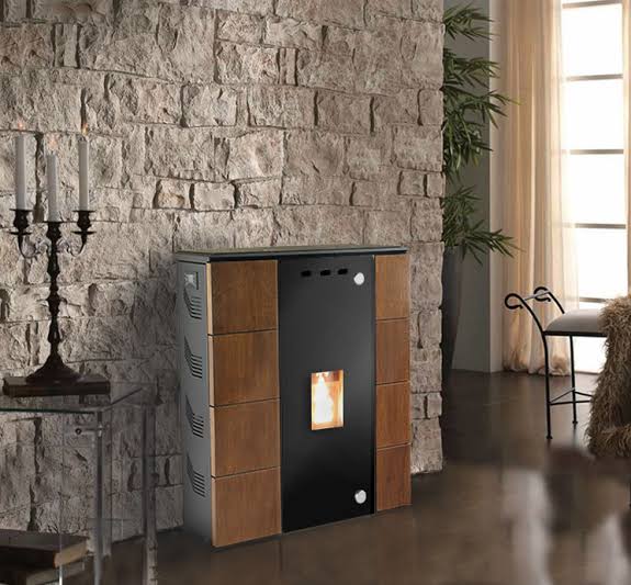 Termostufa a Pellet Idro ad Alta Potenza CTL Slim & Slim Luxury (Modelli 20 / 28 / 35 kW - Profondità 39-44 cm)