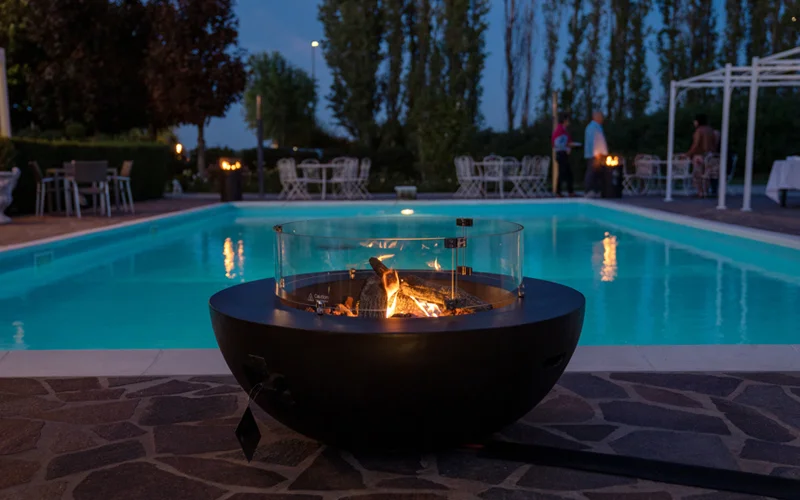 Bracieri e Tavoli Fuoco da Esterno a Gas GPL / Metano Zetalinea Outdoor