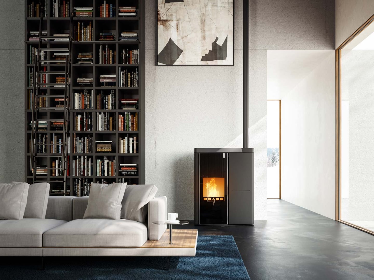 Termostufa SOFT SLIM 22 kW