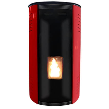 Termostufa a Pellet Idro Tonda CTL Cloe Luxury & Class (Modelli 20 / 26 / 35 kW - Resa fino a 27.5 kW H2O)