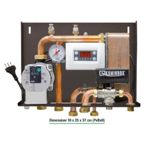 Modulo Separatore con Valvola 3 Vie Motorizzata Kaminbox Idropellet 3