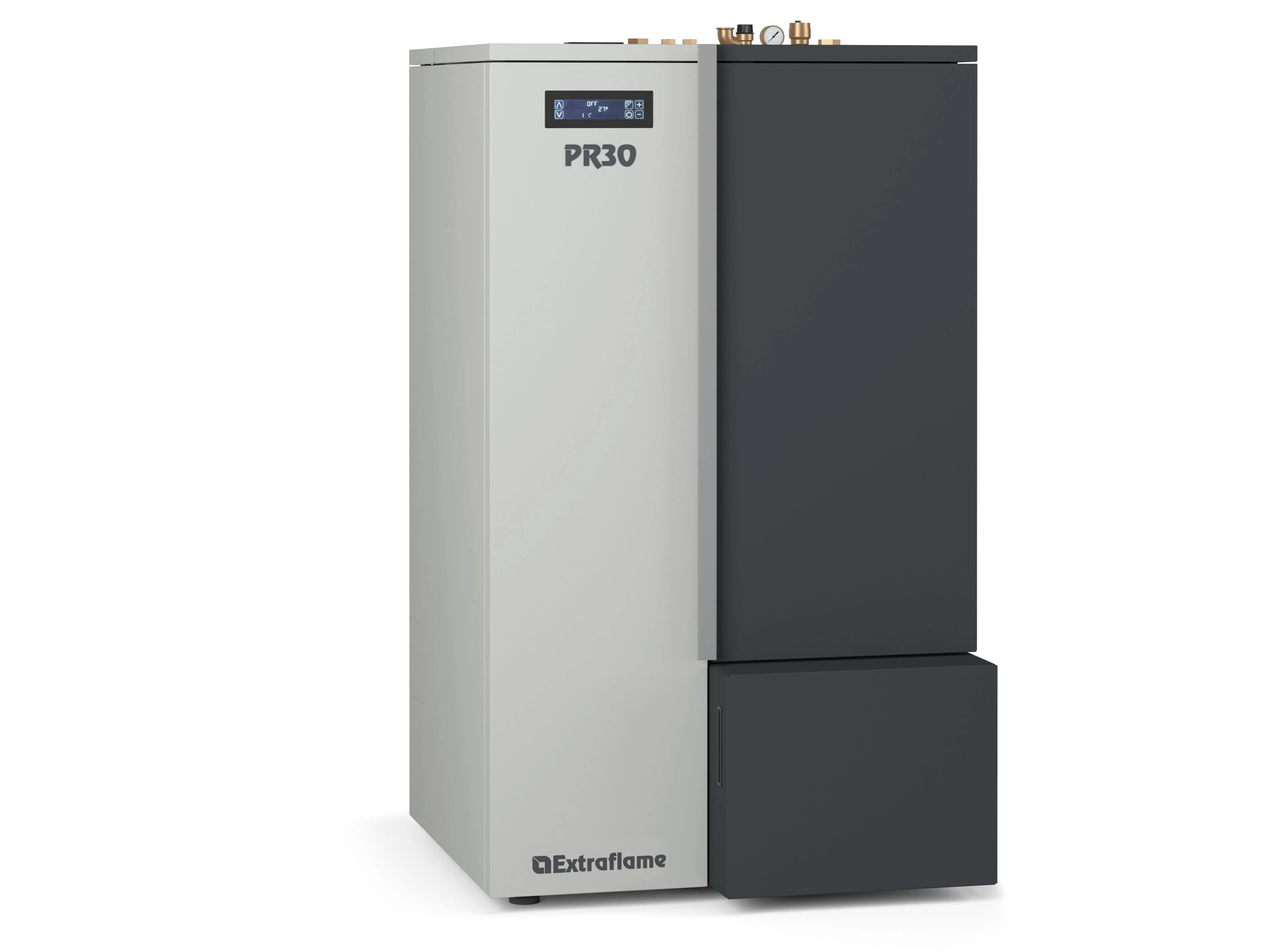 Caldaia a Pellet da Locale Tecnico Extraflame Serie PK & PR Evo (15, 20, 25, 30 kW)
