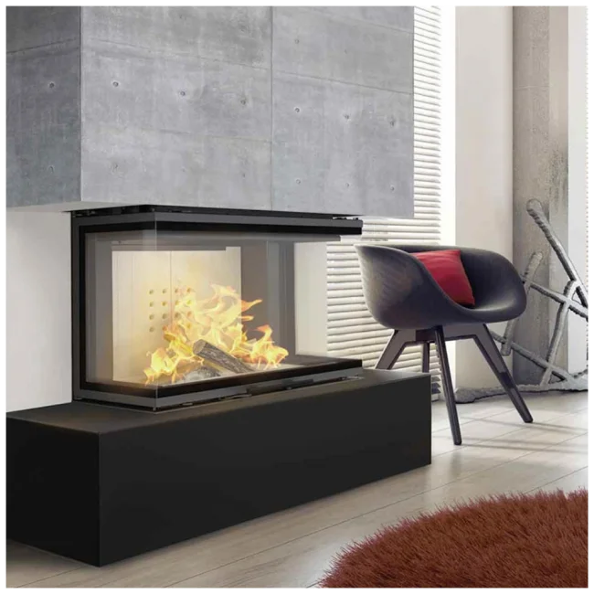 Monoblocco a Legna Trifacciale a 3 Vetri CTL Thar 10 & Bora 10 (Modelli 10 kW)