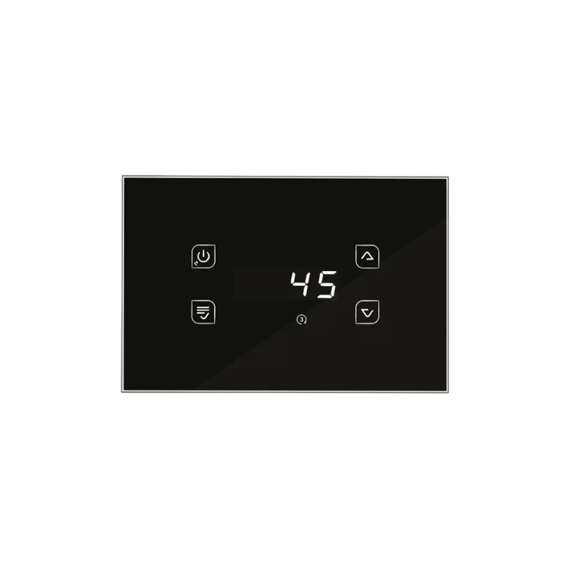 Centralina Soft-Touch in Vetro Fuego GLH110 (Nero o Bianco)