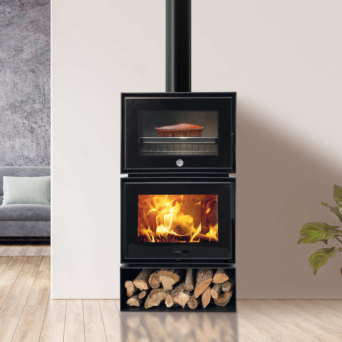 Stufa a Legna Kunst Yucca 5 (6,8 kW)
