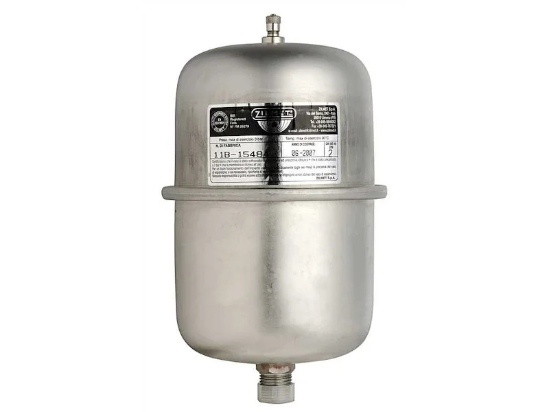 Vaso Espansione in Acciaio Inox 40L Aperto Fuego VASO_ESP_INOX