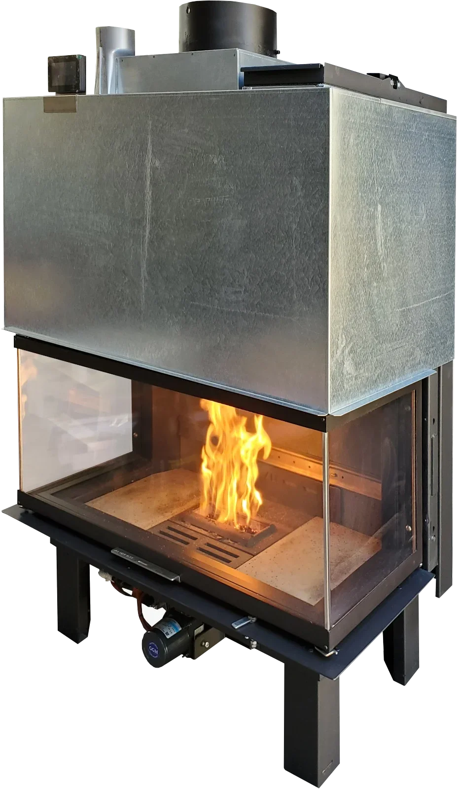 Termocamino a Legna con Ante a Libro Green AR3T4/G 34 kW (Cod. 01.G002.200)